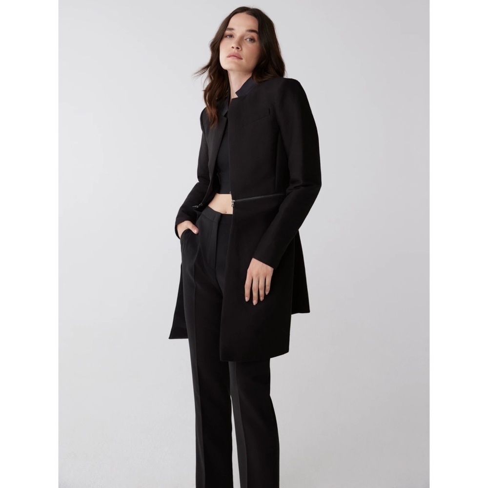 BCBGMaxAzria Arelia Long Blazer
